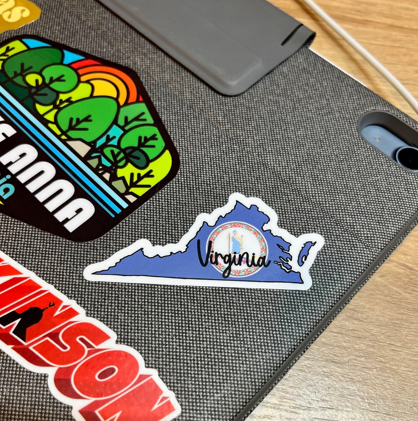 Virginia State Flag Sticker