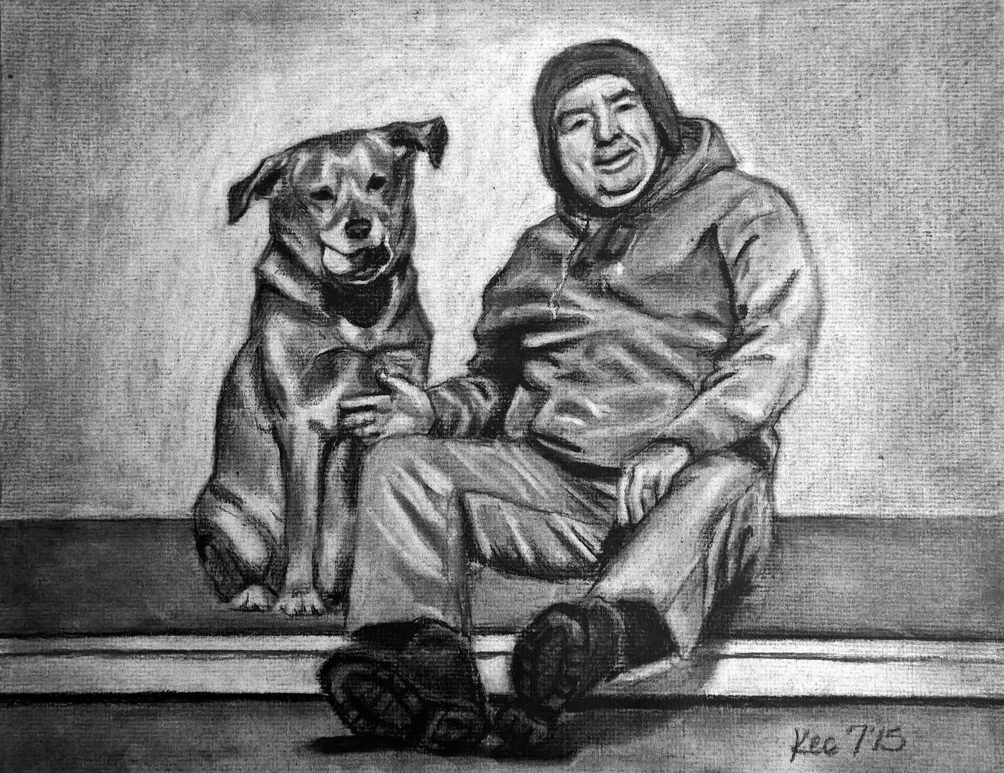 Custom Charcoal Portrait