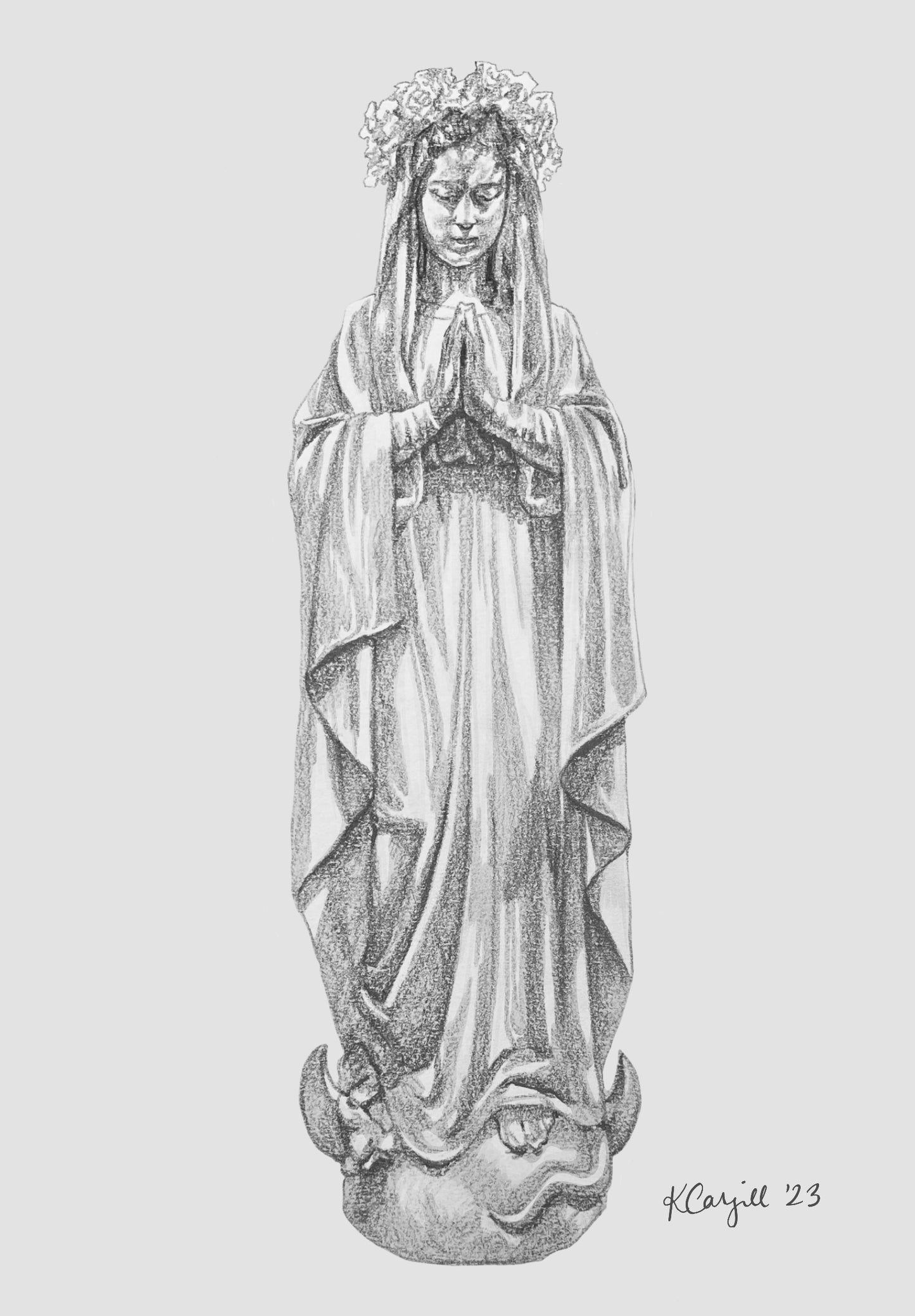 Mother Mary Art Print