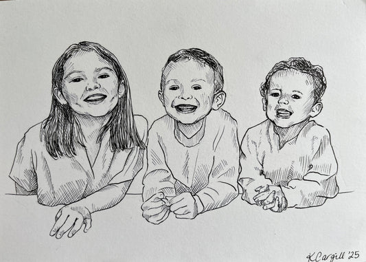 Custom Pen Portrait